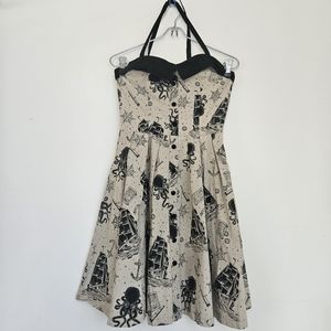 Sourpuss nautical dress